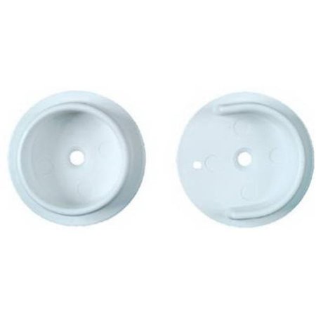 KEEN N154-559 Plastic Pole Socket Set - White; Pack Of 15 KE699296
